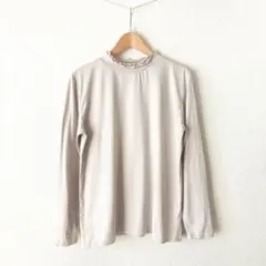 フリルトップス 長袖