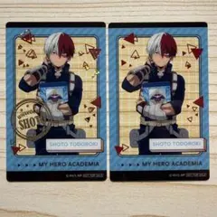 ヒロアカ　ナムコ　カード　箔押し　轟焦凍