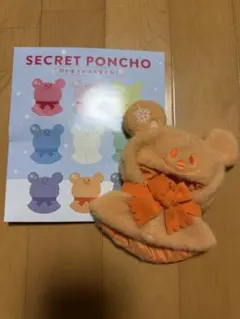 ディズニー　ディズニーストア　ユニベアシティ　シークレットポンチョ　オレンジ