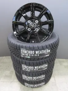 送料込み☆JP209+ダンロップ オールシーズン 155/65R14☆スペーシア