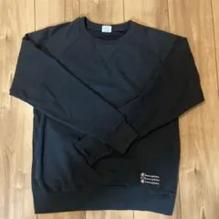 ナノユニバース別注　Champion スウェット　黒