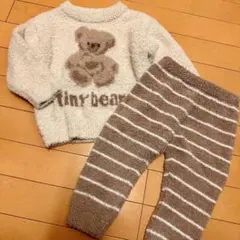 アプレレクール　セットアップ　パジャマ　もこもこ　プティマイン