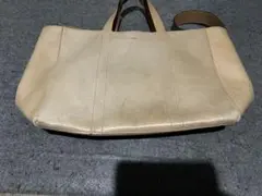 TUNING ベージュレザートートバッグのサムネイル