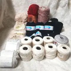 コットン、毛糸類