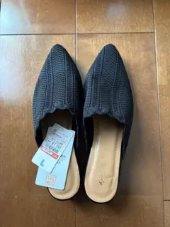 ニットポインテッドサンダル　Lサイズのサムネイル
