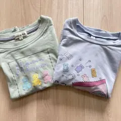 ロンT 120センチ　美品　2点セット　まとめ売り　女の子　シューラルー　長袖