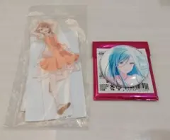 プロセカ 花里みのり 日野森雫 アクスタ 缶バッジ セット