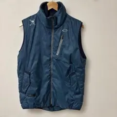 OAKLEY ダウンベスト ネイビー JPN Lサイズのサムネイル