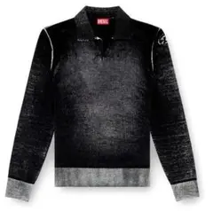 DIESEL 未使用美品24SS 希少OURS着 ニットポロシャツ