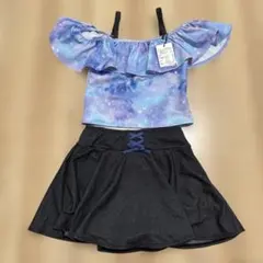 新品 タグ付き 130cm アナスイミニ セパレート水着 ビキニ ギャラクシー柄 2026年最新】ANNA SUI mini 女子用セパレート水着・ビキニの人気