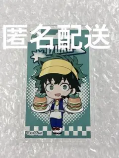 ヒロアカ　アニメイトカフェ　ダイナー　アクリルカード　緑谷出久