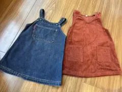 COMME CA ISM ワンピース 2点セット 90cmのサムネイル