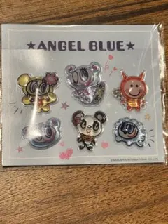 エンジェルブルー　ナルミヤキャラクターズ　セブンイレブン　ぷっくりしーる