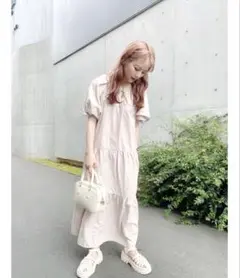 ジュメロ　ティアードワンピース