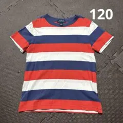 POLO RALPH LAUREN キッズ Tシャツ 赤青ストライプ　120