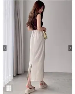 GRLグレイル　バックスリットタイトスカート[gm725]