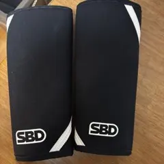 SBD サポーター 5XLサイズ 黒/赤 膝サポ レフト - メルカリ