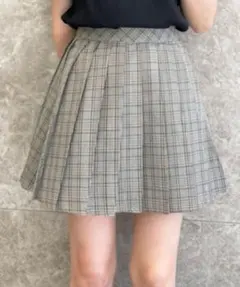 MAJESTIC LEGON トラッドプリーツミニスカパン チェックのサムネイル
