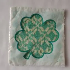 クローバー形状 タオルハンカチ