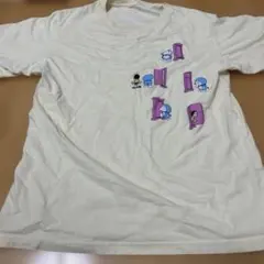 Tシャツ　半袖　ユニクロ　ドラえもん　160cm クリーム色