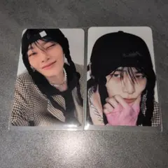 a【匿名配送】straykids アイエン KARMAトレカ 2枚