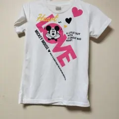 Disney ミッキーマウス プリント Tシャツ 150　ポリエステル100%のサムネイル
