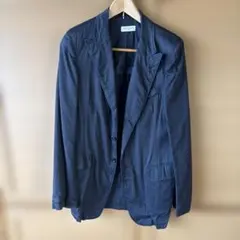 DRIES VAN NOTEN テーラードジャケット ネイビー 44のサムネイル
