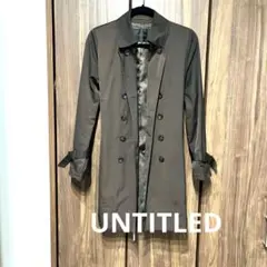 UNTITLED☆トレンチコート　サイズM