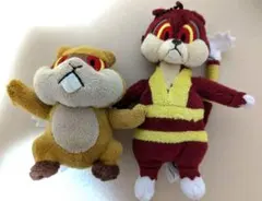 【当時物】MYポケモンコレクションぬいぐるみ ミネズミ ミルホッグ セットのサムネイル