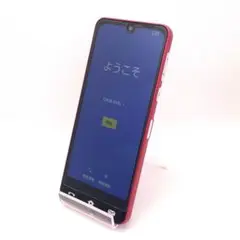 管理番号155 BASIO active レッド 64GB SIMフリー