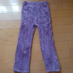 petit main パープル コーデュロイ 長ズボン 110