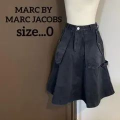 MARC BY MARC JACOBS ブラックデニム　フレアスカート　y2k