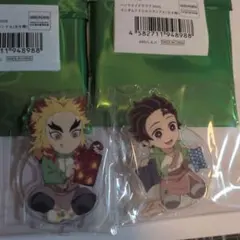 鬼滅の刃 煉獄杏寿郎 竈門炭治郎 アクリルスタンド ハンドメイドクラブ
