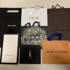 高級ブランド ショッピングバッグセット