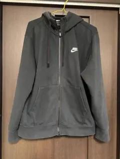 【NIKE】メンズ　ナイキ フレンチテリー フルジップパーカー 黒/ブラック　L