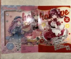 ホロライブ　下敷き 3枚セット　姫森ルーナ　さくらみこ　宝鐘マリン