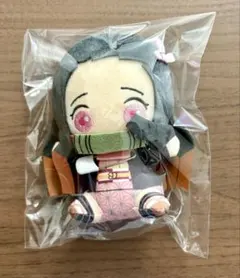 鬼滅の刃　くっつきぬいぐるみバッジ　竈門禰豆子