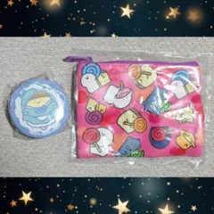 お文具といっしょ あそーとこれくしょんなのです2 ポーチ 缶バッジ