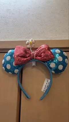 カリフォルニアディズニー　カチューシャ　ミニー