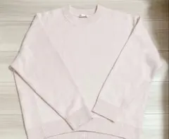 GU スウェットライクニット　L ピンク