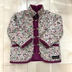 HusHusH 花柄 キルティングジャケット 90cm
