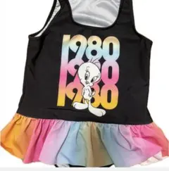 水着　110 女子水着　H&M トゥイーティー　キャラ