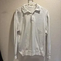COMME des GARCONS HOMME 長袖ポロシャツ ホワイトのサムネイル