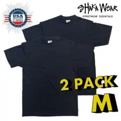 シャカウェア Tシャツ Mサイズ 2枚セット ブラック 黒 無地のサムネイル