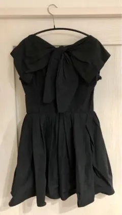 CARVEN ワンピース　バックリボン　黒のサムネイル