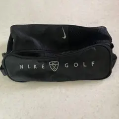 NIKE GOLF シューズケース ブラック　美品のサムネイル