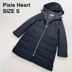 【美品】ピクシーハート　スワロフスキー　ビジュー　ダウンコート　近年（9997）