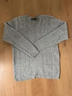 「週末値下げ」ナノユニバース　ニット　グレー