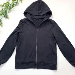 美品❤️Aquascutum アクアスキュータム　ジップパーカー ネイビーのサムネイル