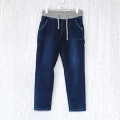 2999 EDWIN LADIVAルームジーンズ　スウェットパンツ　デニム風M
